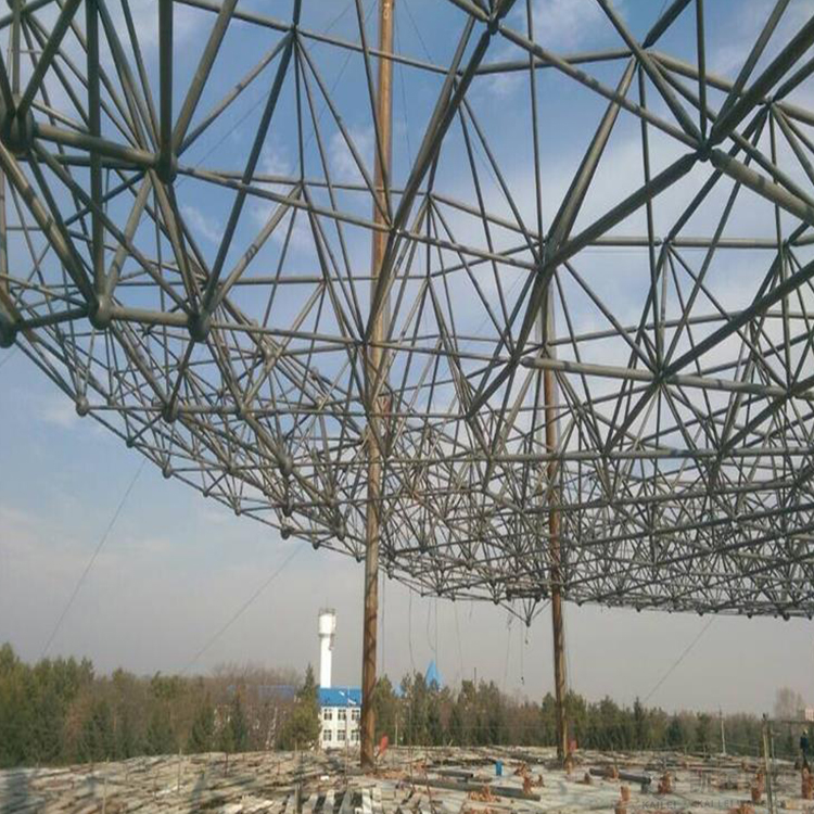 广汉球形网架钢结构施工方案